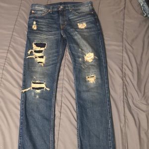 Repaired Levi Jeans